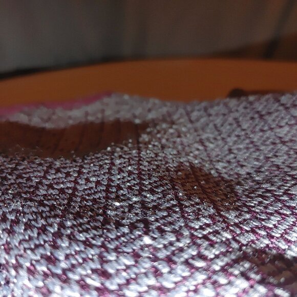 Woolrich XL Coat Women's Lochlyn Fleece Fitted Long Full Zip Jacket Wine - Picture 5 of 11